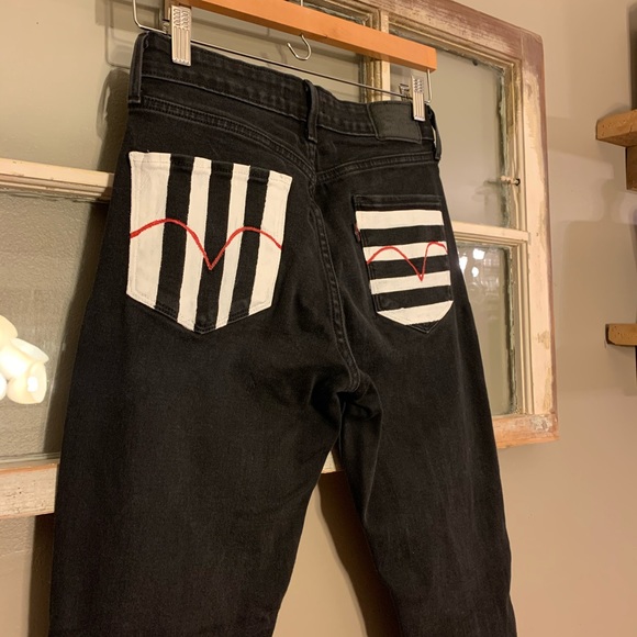 Levi's Denim - Levi’s Custom Painted Jeans
